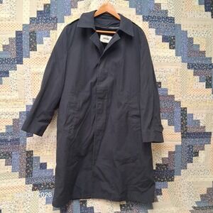Vintage USAF Blue Coat All Weather Trench SIze 40 R Blue AF 1600 Removable Liner